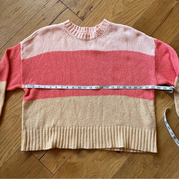 5/30🦄- American Eagle Stripped Color Blocked Knitted Sweater - Picture 4 of 6